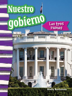 cover image of Nuestro gobierno: Las tres ramas Read-Along eBook